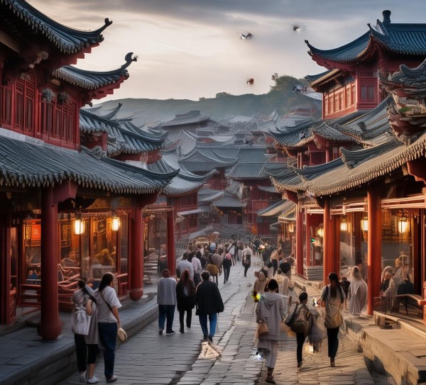 台儿古城，古今交融的历史文化之旅,台儿古城，古今交融的历史文化之旅,历史,风情,美食,第1张