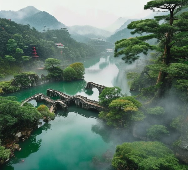 岱山湖，山水交融的自然与人文奇景探秘,岱山湖，山水交融的自然与人文奇景探秘,历史,景点,美食,第1张