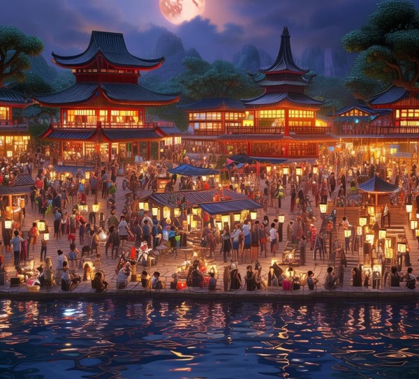 平湖夜宵狂欢地图，夜幕下的热闹探寻,平湖夜宵狂欢地图，夜幕下的热闹探寻,历史,景点,风情,第1张