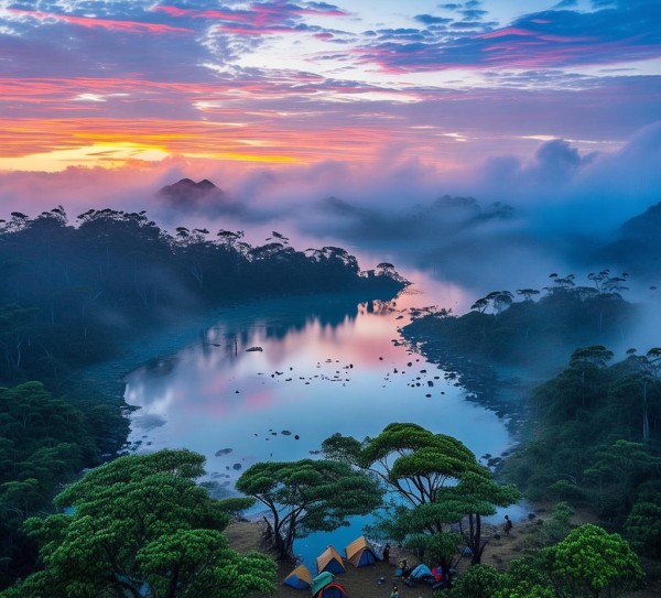 榆林秘境露营岛，探寻未知户外秘境,榆林秘境露营岛，探寻未知户外秘境,美食,风光,自然,第1张
