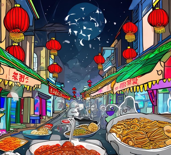 探寻柳州夜宵魅力，夜游美食地图，柳州夜生活精彩指南,探寻柳州夜宵魅力，夜游美食地图，柳州夜生活精彩指南,历史,美食,烧烤,第1张