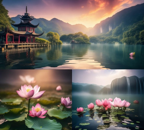 悦明湖五大绝美景点，探寻自然画卷中的隐秘角落,悦明湖五大绝美景点，探寻自然画卷中的隐秘角落,历史,景点,风光,第1张