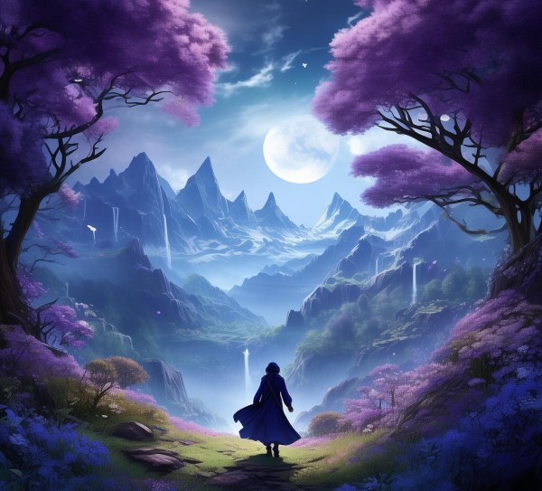 探寻紫色秘境，揭秘山间绝美胜地,探寻紫色秘境，揭秘山间绝美胜地,景点,风光,自然,第1张