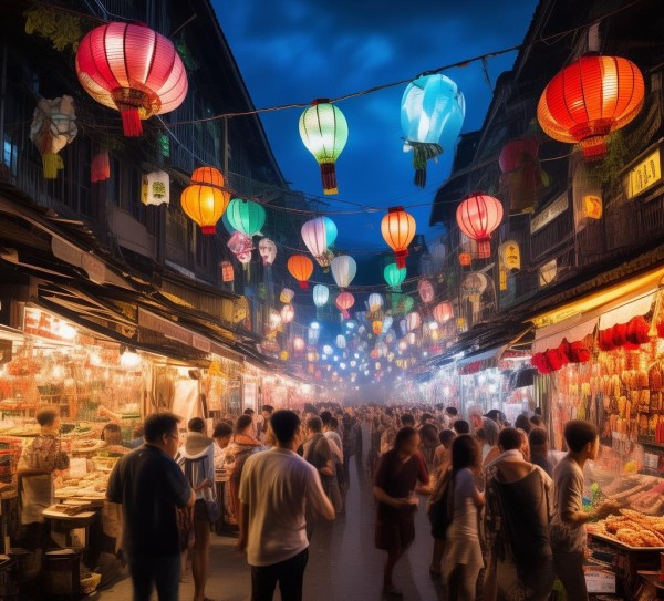 椒江夜市狂欢秘境，揭秘椒江最佳夜市攻略,椒江夜市狂欢秘境，揭秘椒江最佳夜市攻略,历史,美食,风光,第1张