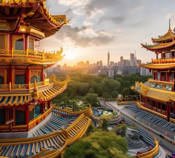 圆明园新园，历史与现代交融的璀璨明珠之旅,圆明园新园，历史与现代交融的璀璨明珠之旅,历史,景点,现代交融,第1张