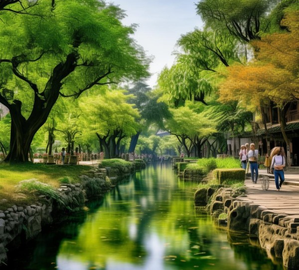 临泉城关公园，古城绿意盎然之旅,临泉城关公园，古城绿意盎然之旅,历史,景点,风光,第1张