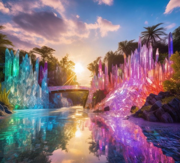 水晶公园璀璨之旅，探寻五大绝美景点,水晶公园璀璨之旅，探寻五大绝美景点,历史,景点,风光,第1张
