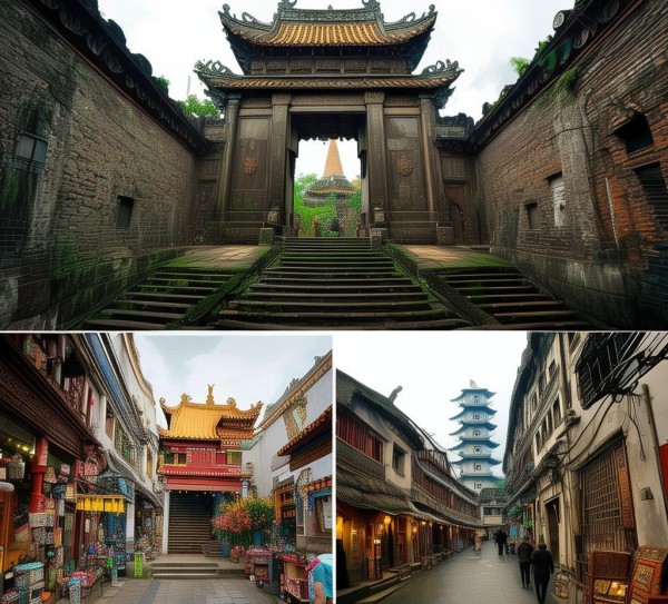 华亭古城探秘，五大必游之地揭秘,华亭古城探秘，五大必游之地揭秘,历史,景点,风光,第1张
